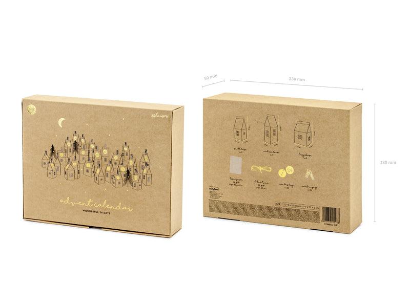 Adventskalender Häuser, Mix - FeierGlanz