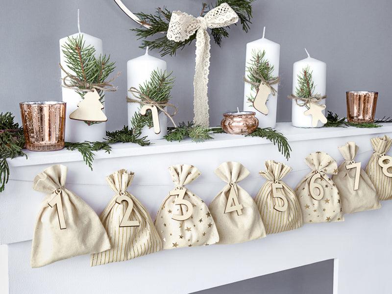 Adventskalender Beutel, mix - FeierGlanz