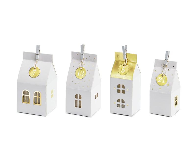 Adventskalender Häuser, Mix - FeierGlanz