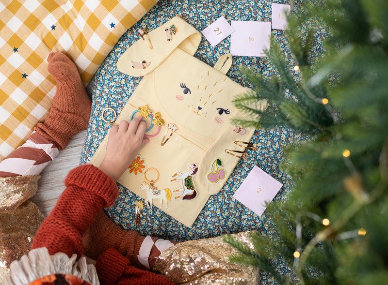 Adventskalender mit Füllung - Hasen-Organizer, Mix - FeierGlanz