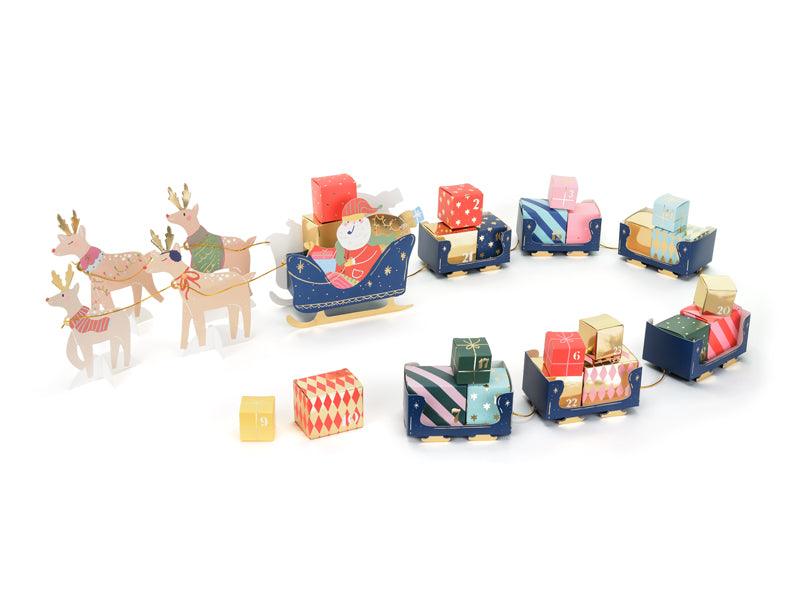 Adventskalender Weihnachtsmannkutsche, Mix - FeierGlanz