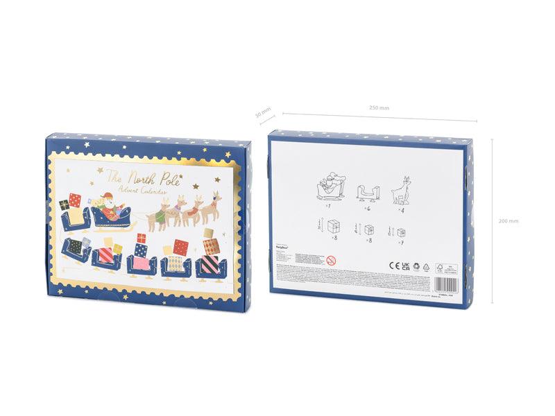 Adventskalender Weihnachtsmannkutsche, Mix - FeierGlanz