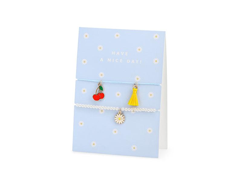 Armband-Karte Have a nice day!, 10,5x14,8cm - FeierGlanz