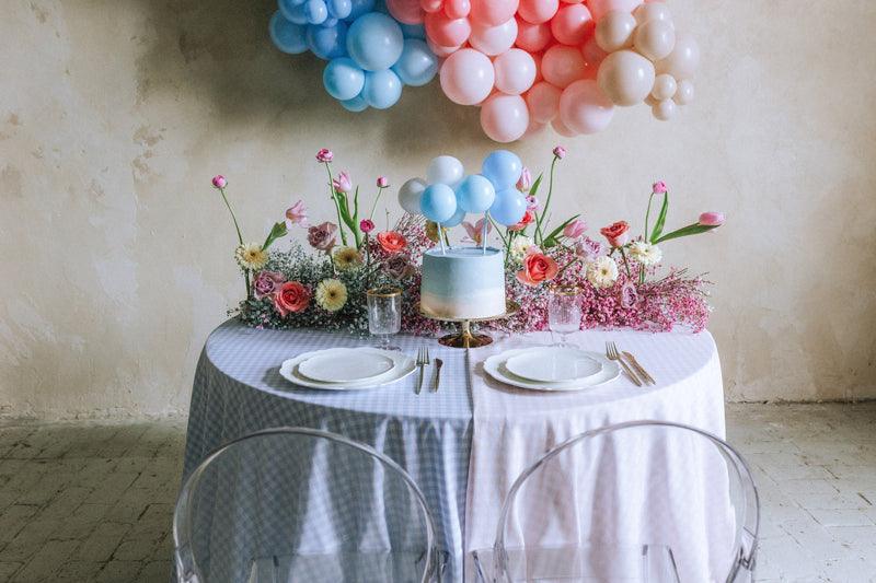 Ballon-Kuchentopper, blau, 29 cm - FeierGlanz