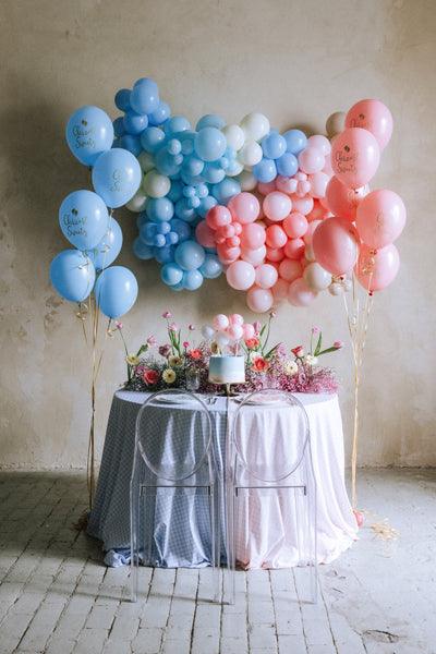 Ballon-Kuchentopper, pink, 29 cm - FeierGlanz