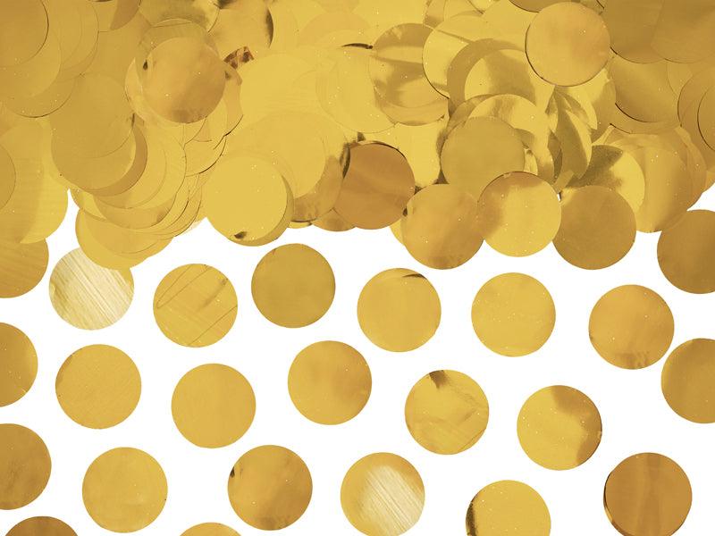 Konfetti Kreise, gold, 15g - FeierGlanz
