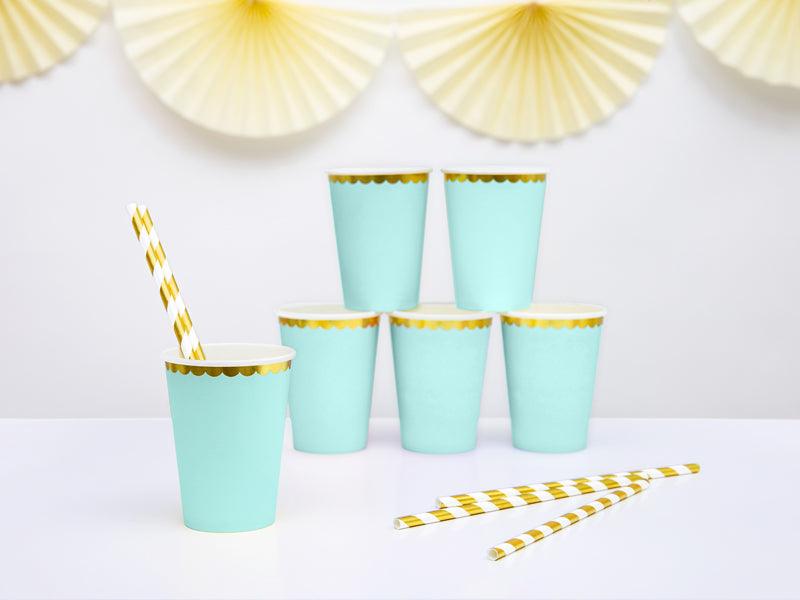 Becher, mint, 220ml (1 VPE / 6 Stk.) - FeierGlanz