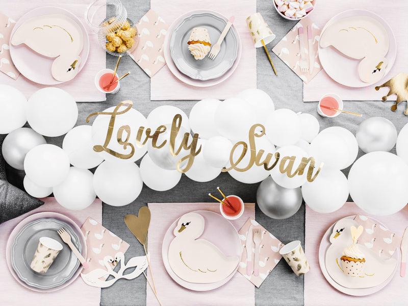Becher Lovely Swan, 260 ml (1 VPE / 6 Stk.) - FeierGlanz