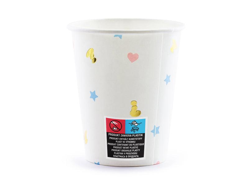 Becher, Boy or Girl, 200ml (1 VPE / 6 Stk.) - FeierGlanz