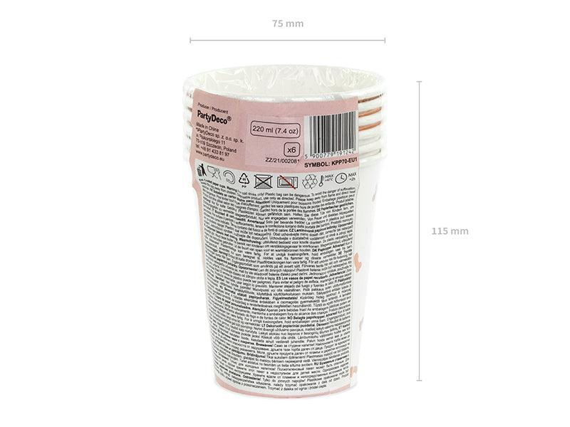 Becher Same penis forever, Mix, 220ml (1 VPE / 6 Stk.) - FeierGlanz