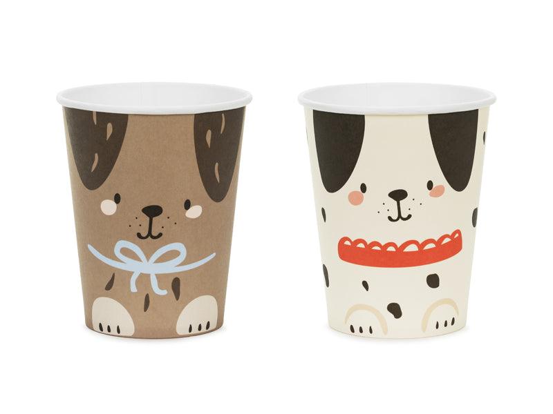 Hundebecher, Mix, 220 ml (1 VPE / 6 Stk.) - FeierGlanz