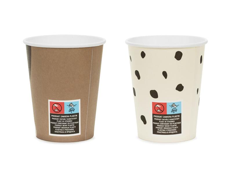 Hundebecher, Mix, 220 ml (1 VPE / 6 Stk.) - FeierGlanz