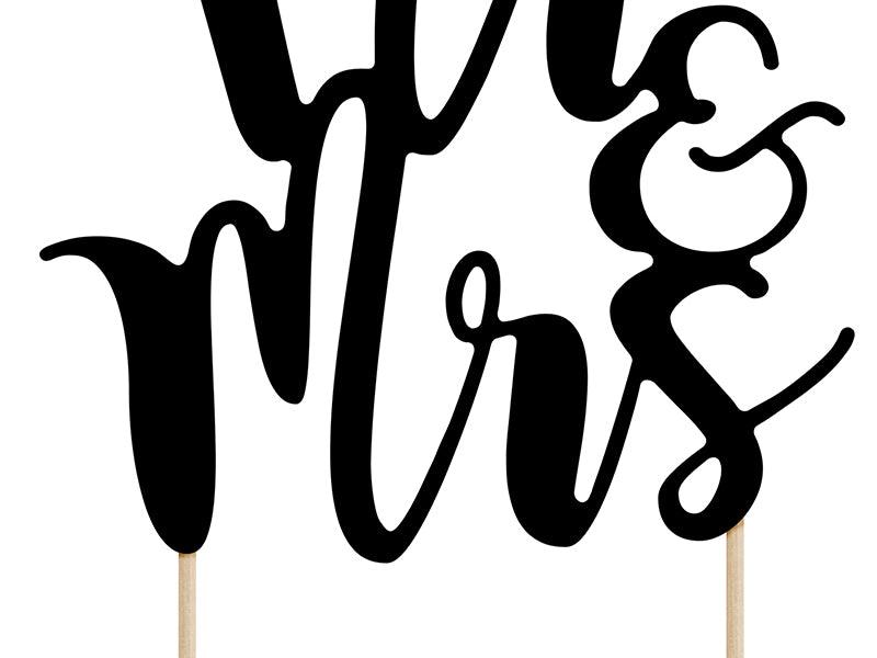 Caketopper Mr & Mrs, 25,5cm - FeierGlanz
