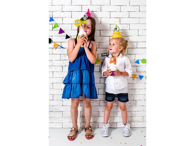 Caketopper Monster - Wolken, 11-20,5cm (1 VPE / 6 Stk.) - FeierGlanz