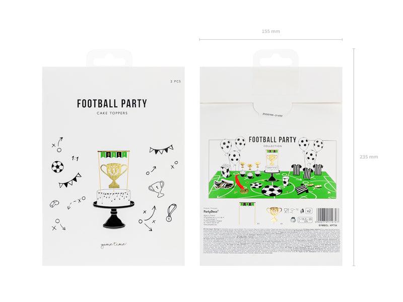 Caketopper Ball, Mix, 15,5-20cm (1 VPE / 2 Stk.) - FeierGlanz