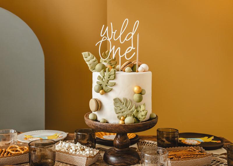 Caketopper aus Holz Wild One, 22cm - FeierGlanz
