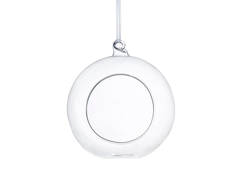 Glaskugeln mit Band, 10cm (1 VPE / 4 Stk.) - FeierGlanz
