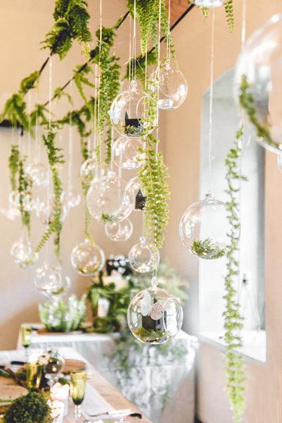 Glaskugeln - Kerzenständer, 10cm (1 VPE / 4 Stk.) - FeierGlanz