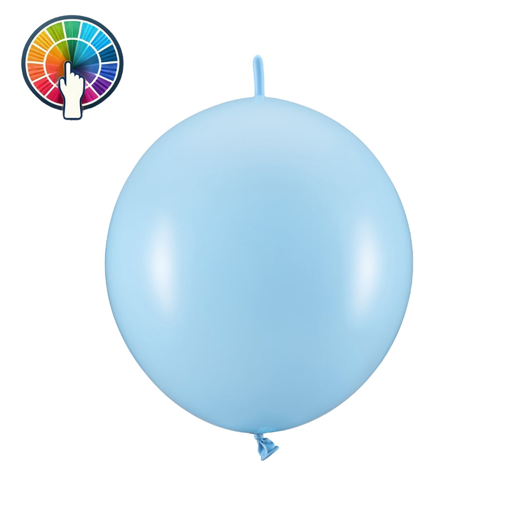 Verbindungsballons, 28 cm, Farbauswahl (1 VPE / 20 Stk.)