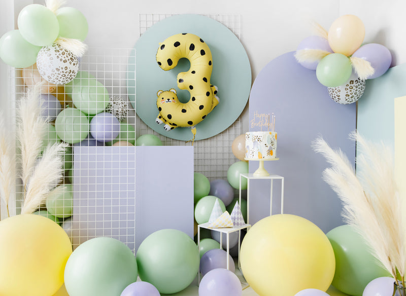 Runder Ballon 1m, Pastel - FeierGlanz