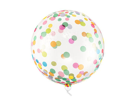 Ballon gepunktete Kugel, 40cm, Mix - FeierGlanz