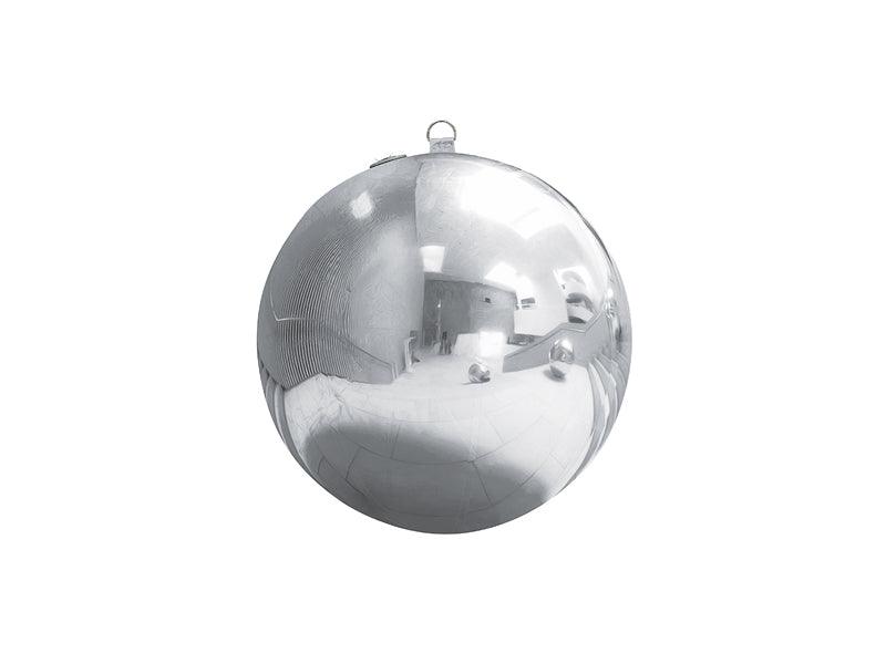Aufblasbarer Spiegelball, silber, ca. 60 cm - FeierGlanz
