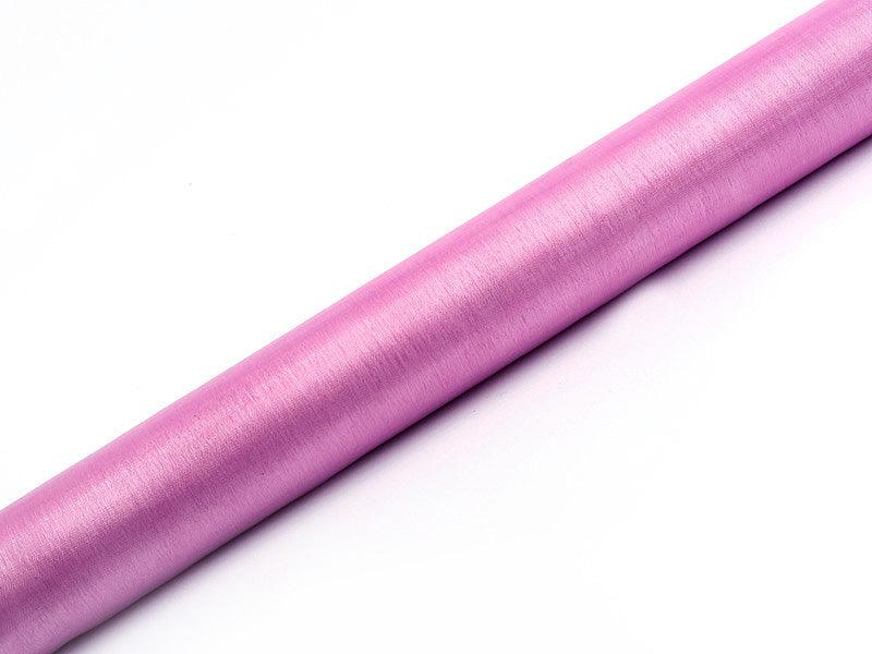 Organza Glatt, rosa, 0,36 x 9m (1 Stk. / 9 lfm) - FeierGlanz