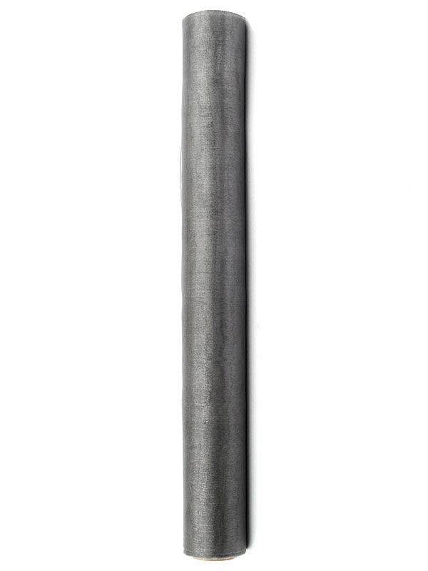 Organza Glatt, grau, 0,36 x 9m (1 Stk. / 9 lfm) - FeierGlanz