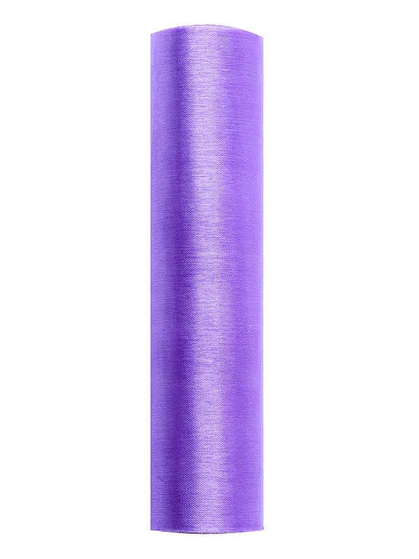 Organza Glatt, lila, 0,16 x 9m (1 Stk. / 9 lfm) - FeierGlanz