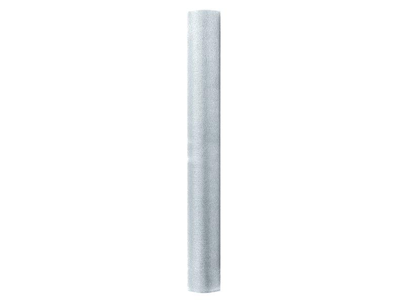 Organza Snow, silber, 0,36 x 9m (1 Stk. / 9 lfm) - FeierGlanz