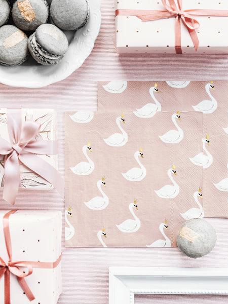 Geschenkpapier, rosa, 70x200cm (1 VPE / 2 Stk.) - FeierGlanz