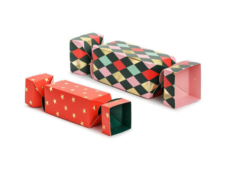 Bonbon-Geschenkboxen, Mix, 7x37 cm - 9x47 cm (1 VPE / 2 Stk.) - FeierGlanz
