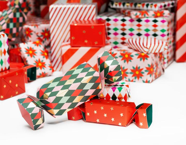 Bonbon-Geschenkboxen, Mix, 7x37 cm - 9x47 cm (1 VPE / 2 Stk.) - FeierGlanz