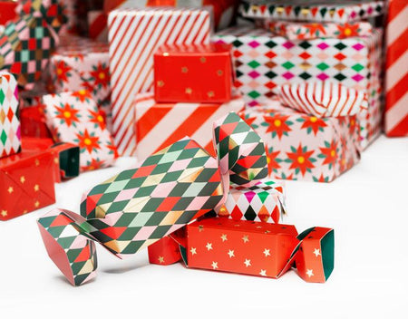 Bonbon-Geschenkboxen, Mix, 7x37 cm - 9x47 cm (1 VPE / 2 Stk.) - FeierGlanz