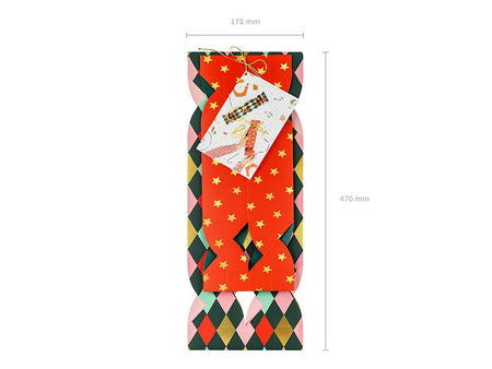 Bonbon-Geschenkboxen, Mix, 7x37 cm - 9x47 cm (1 VPE / 2 Stk.) - FeierGlanz