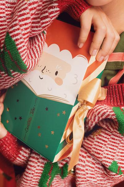 Weihnachtsmann-Geschenkbox, 6x22,5x15 cm, mix - FeierGlanz