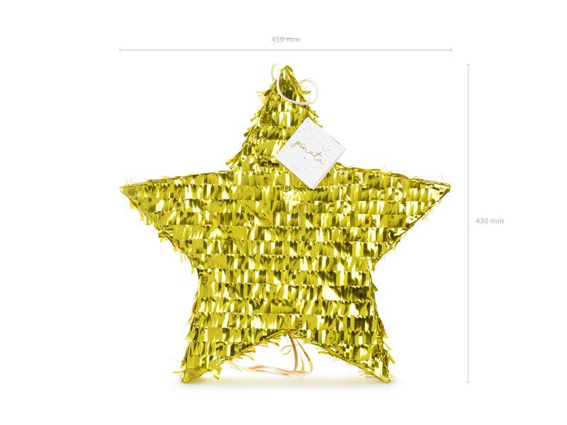 Piñata - Stern, 44,5x42,5x9cm - FeierGlanz