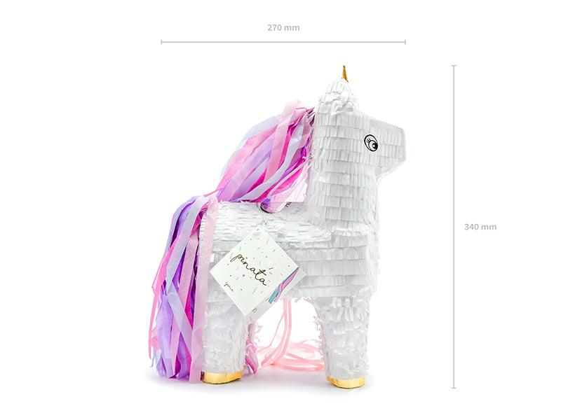Piñata - Einhorn, 24,5x34x9cm - FeierGlanz
