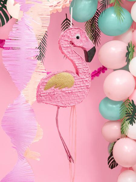 Piñata - Flamingo, 25x55x8cm - FeierGlanz