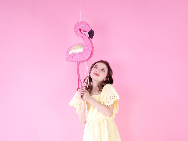 Piñata - Flamingo, 25x55x8cm - FeierGlanz