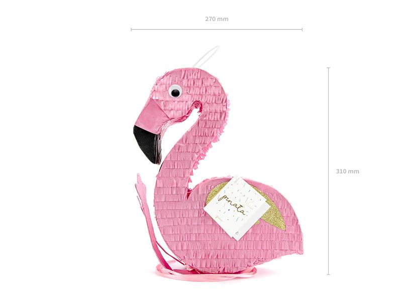 Piñata - Flamingo, 25x55x8cm - FeierGlanz