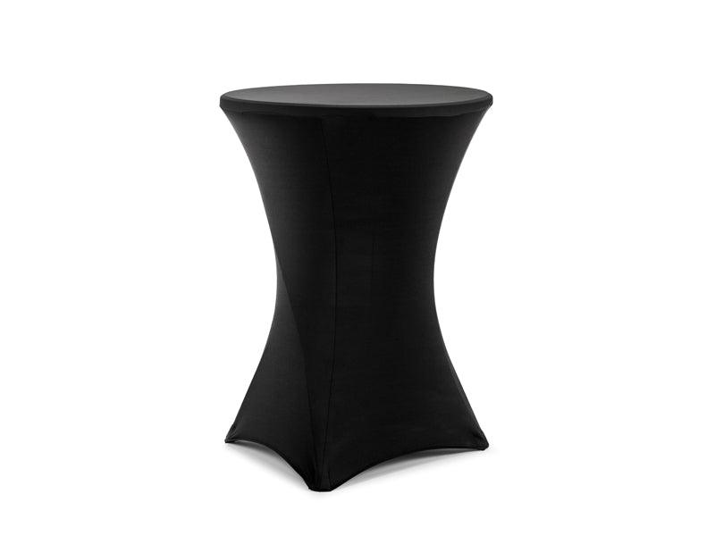 Cocktail Tischdecke, 80x110 cm, Schwarz - FeierGlanz