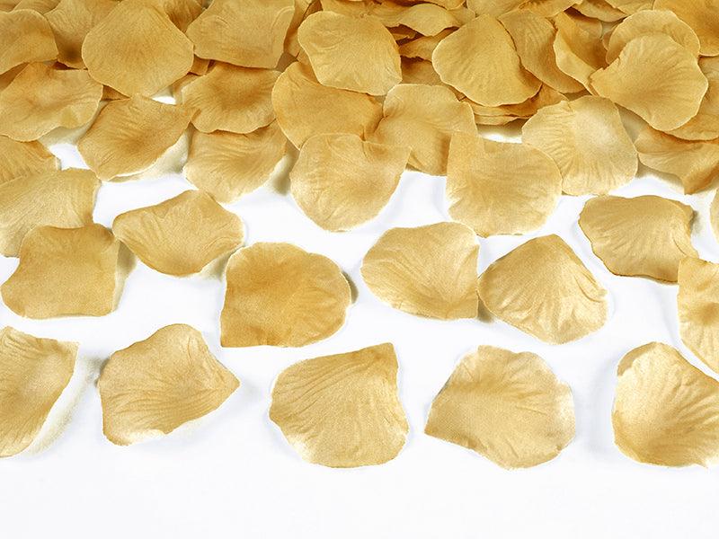 Rosenblätter im Beutel, gold (1 VPE / 500 Stk.) - FeierGlanz