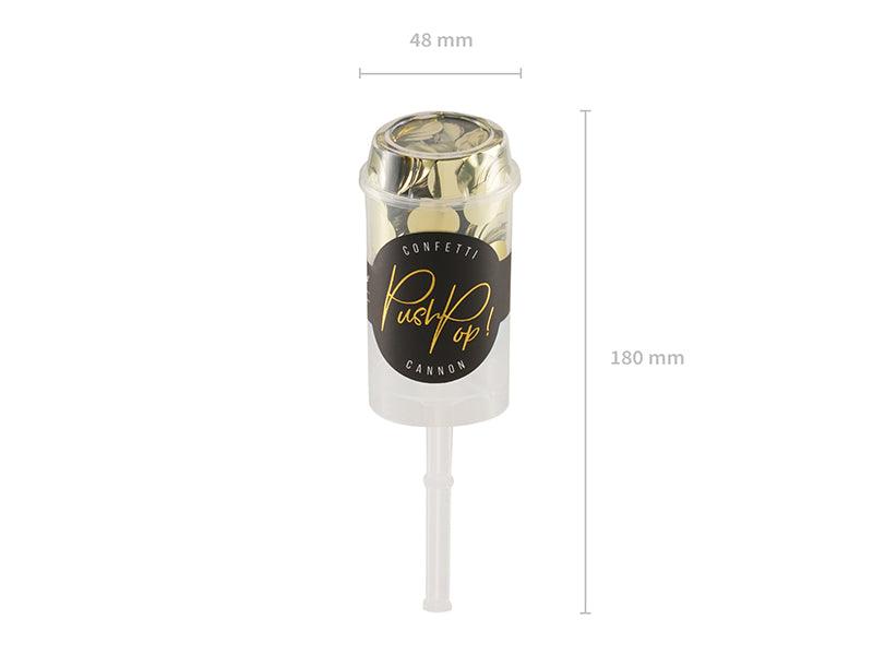 Push-Pop-Konfetti, gold - FeierGlanz