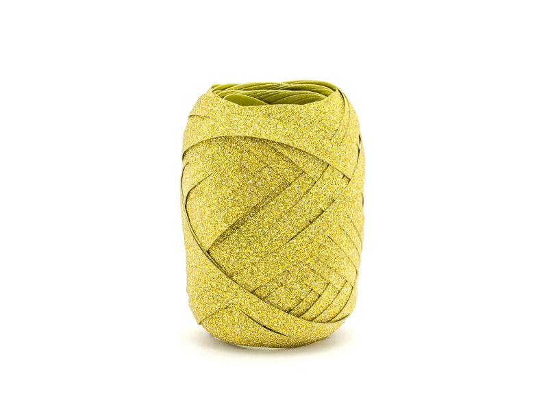Kunststoffband, gold, 5mm/10m - FeierGlanz