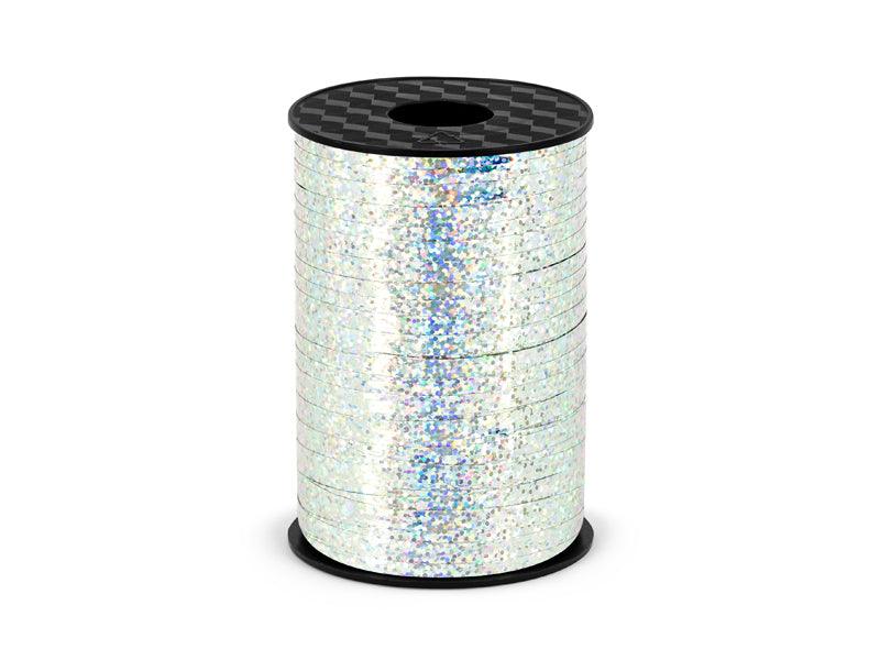 Kunststoffband, silber, 5mm/225m - FeierGlanz