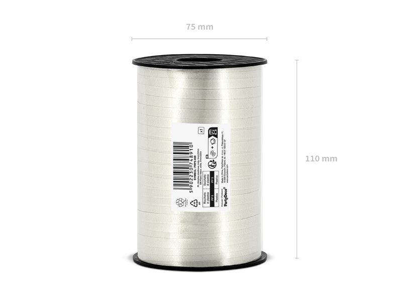 Kunststoffband, weiß, 5mm/225m - FeierGlanz