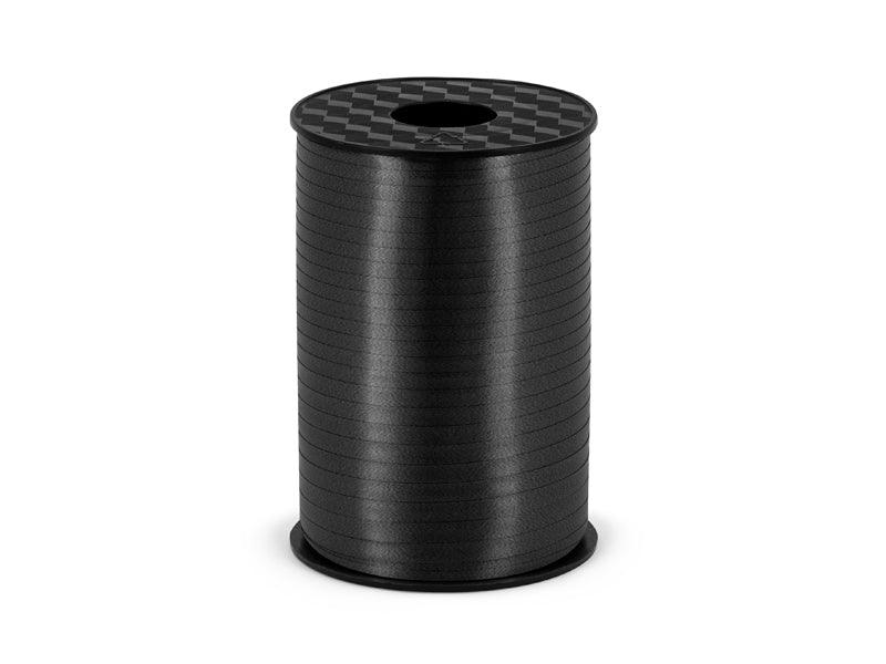 Kunststoffband, schwarz, 5mm/225m - FeierGlanz