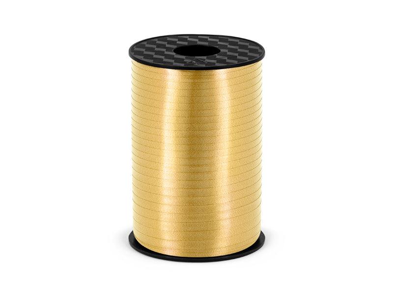 Kunststoffband, gold, 5mm/225m - FeierGlanz