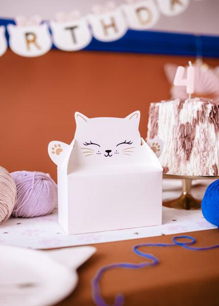 Dekorative Kuchenboxen in Katzenform (1 VPE / 6 Stk.) - FeierGlanz
